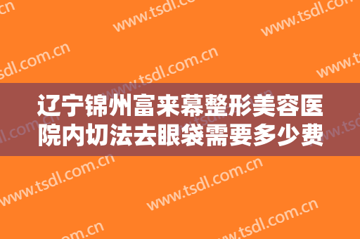 辽宁锦州富来幕整形美容医院内切法去眼袋需要多少费用?贵不贵?