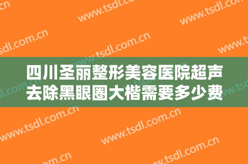 四川圣丽整形美容医院超声去除黑眼圈大楷需要多少费用?贵不贵?