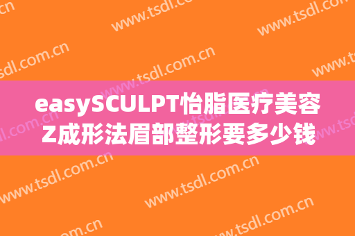 easySCULPT怡脂医疗美容Z成形法眉部整形要多少钱?效果怎么样?(easysculpt怡脂医疗美容官网)