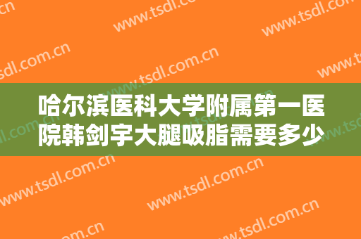 哈尔滨医科大学附属第一医院韩剑宇大腿吸脂需要多少费用?靠谱吗?