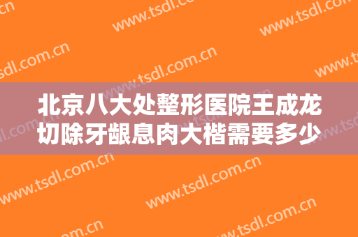 北京八大处整形医院王成龙切除牙龈息肉大楷需要多少费用?效果怎么样?
