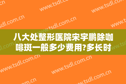 八大处整形医院宋宇鹏除咖啡斑一般多少费用?多长时间恢复?
