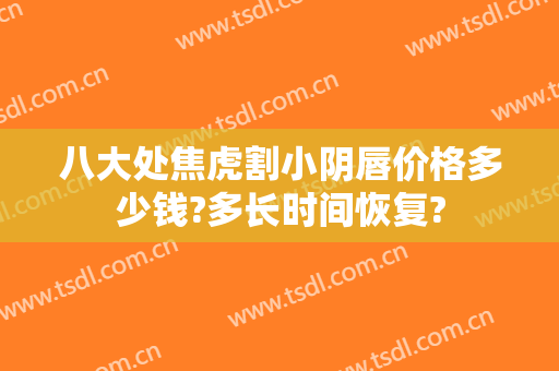 八大处焦虎割小阴唇价格多少钱?多长时间恢复?