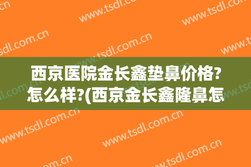 西京医院金长鑫垫鼻价格?怎么样?(西京金长鑫隆鼻怎么样)