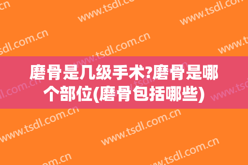 磨骨是几级手术?磨骨是哪个部位(磨骨包括哪些)