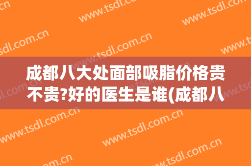 成都八大处面部吸脂价格贵不贵?好的医生是谁(成都八大处吸脂怎么样)