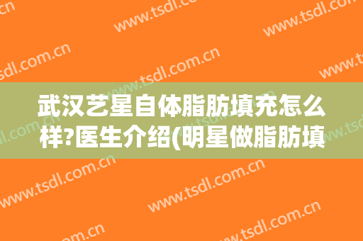 武汉艺星自体脂肪填充怎么样?医生介绍(明星做脂肪填充效果)
