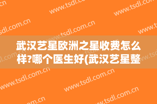 武汉艺星欧洲之星收费怎么样?哪个医生好(武汉艺星整形医院是正规的吗)