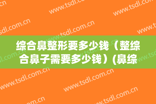 综合鼻整形要多少钱（整综合鼻子需要多少钱）(鼻综合整形费用?)