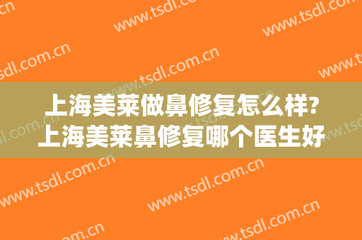 上海美莱做鼻修复怎么样?上海美莱鼻修复哪个医生好?(上海美莱医院做鼻子怎么样)