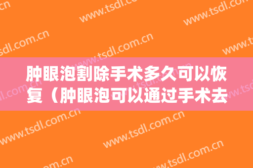肿眼泡割除手术多久可以恢复（肿眼泡可以通过手术去掉吗）(去除肿眼泡的手术)