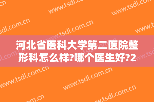 河北省医科大学第二医院整形科怎么样?哪个医生好?2024整形价格公布!