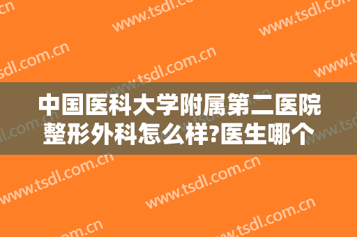 中国医科大学附属第二医院整形外科怎么样?医生哪个好?2024整形费用明细表来袭!