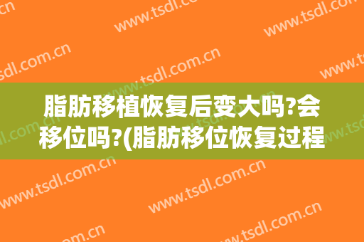 脂肪移植恢复后变大吗?会移位吗?(脂肪移位恢复过程)