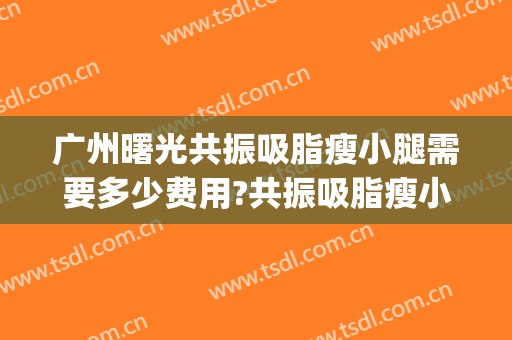 广州曙光共振吸脂瘦小腿需要多少费用?共振吸脂瘦小腿医生有谁(广州瘦腿哪家好曙光专家电话是什么)