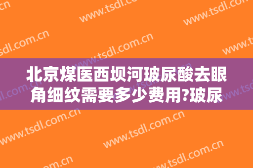 北京煤医西坝河玻尿酸去眼角细纹需要多少费用?玻尿酸去眼角细纹哪个医生好