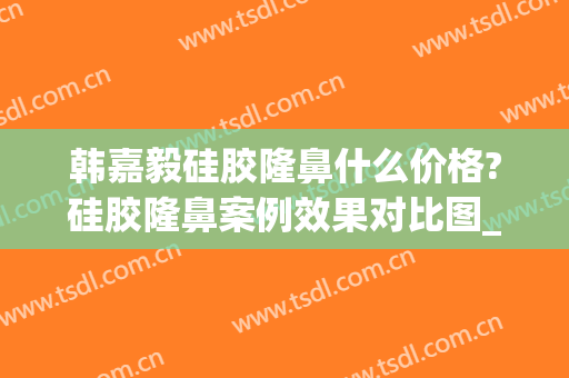韩嘉毅硅胶隆鼻什么价格?硅胶隆鼻案例效果对比图_上海伯思立医疗美容门诊部