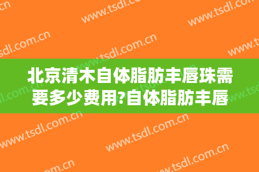 北京清木自体脂肪丰唇珠需要多少费用?自体脂肪丰唇珠哪个医生好(自体脂肪丰唇大概多少钱)