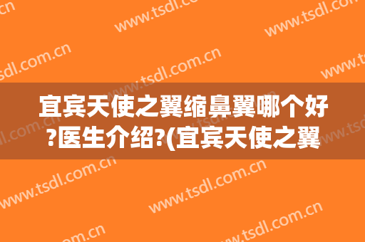宜宾天使之翼缩鼻翼哪个好?医生介绍?(宜宾天使之翼整形医院电话)
