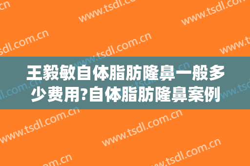 王毅敏自体脂肪隆鼻一般多少费用?自体脂肪隆鼻案例效果对比图_上海交通大学医学院附属第九人民医院