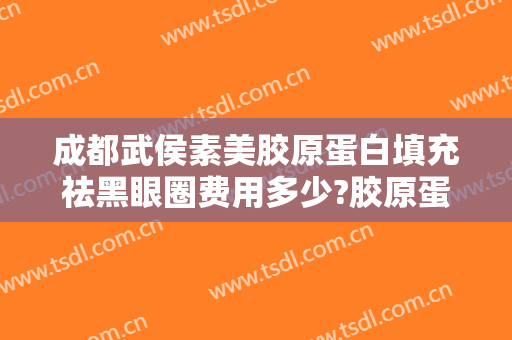 成都武侯素美胶原蛋白填充祛黑眼圈费用多少?胶原蛋白填充祛黑眼圈医生有谁