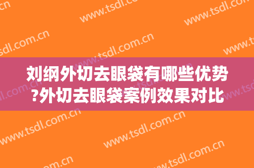刘纲外切去眼袋有哪些优势?外切去眼袋案例效果对比图_好大夫工作室