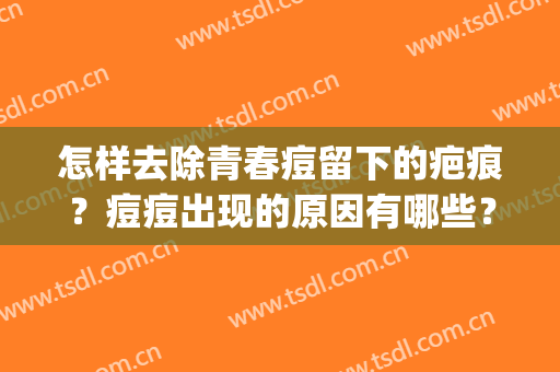 怎样去除青春痘留下的疤痕？痘痘出现的原因有哪些？方法介绍(怎样快速去掉青春痘留下的疤痕)