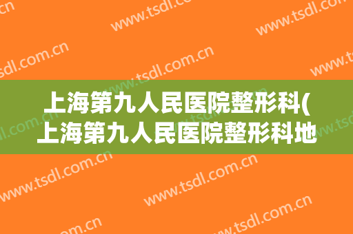 上海第九人民医院整形科(上海第九人民医院整形科地址)