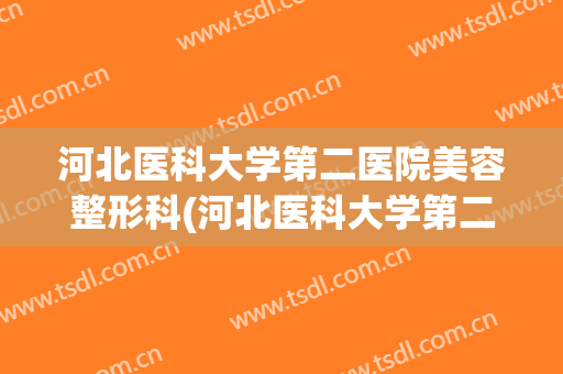 河北医科大学第二医院美容整形科(河北医科大学第二医院美容整形科好大夫在线)