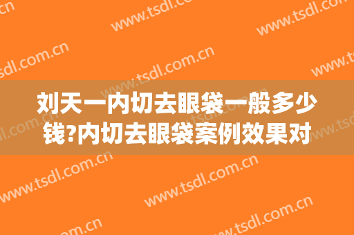刘天一内切去眼袋一般多少钱?内切去眼袋案例效果对比图_复旦大学附属华东医院