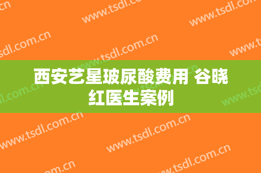 西安艺星玻尿酸费用 谷晓红医生案例