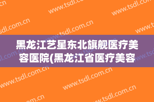 黑龙江艺星东北旗舰医疗美容医院(黑龙江省医疗美容门诊) 黑龙江艺星东北旗舰医疗美容医院(黑龙江省医疗美容门诊)