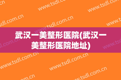 武汉一美整形医院(武汉一美整形医院地址) 武汉一美整形医院(武汉一美整形医院地址)