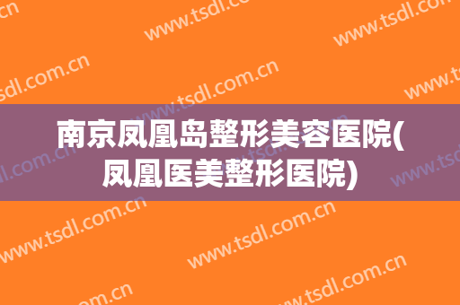 南京凤凰岛整形美容医院(凤凰医美整形医院) 南京凤凰岛整形美容医院(凤凰医美整形医院)