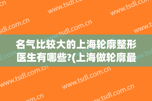 名气比较大的上海轮廓整形医生有哪些?(上海做轮廓最好的医生)