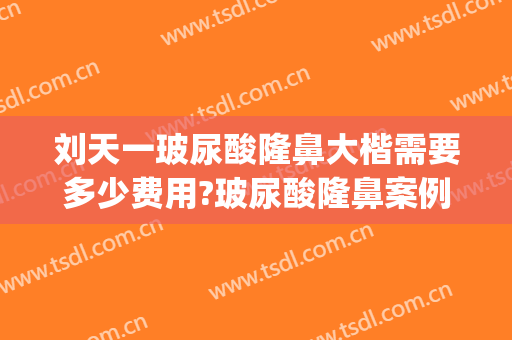 刘天一玻尿酸隆鼻大楷需要多少费用?玻尿酸隆鼻案例效果对比图_复旦大学附属华东医院