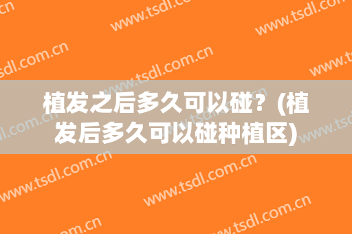 植发之后多久可以碰？(植发后多久可以碰种植区)