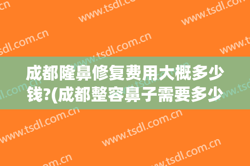 成都隆鼻修复费用大概多少钱?(成都整容鼻子需要多少钱?)