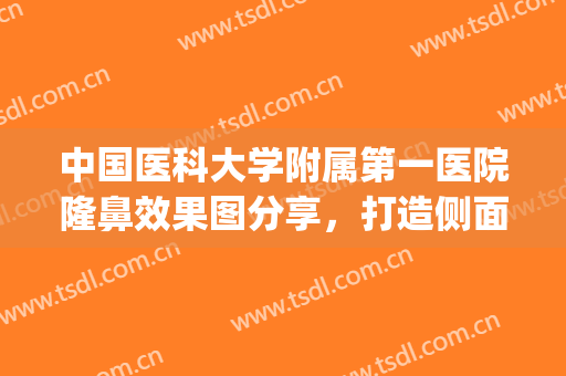 中国医科大学附属第一医院隆鼻效果图分享，打造侧面神颜，绝绝子(医美鼻子图片)