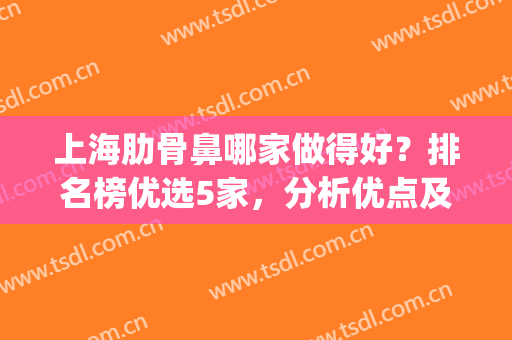 上海肋骨鼻哪家做得好？排名榜优选5家，分析优点及价格参考！(超肋骨鼻怎么样)