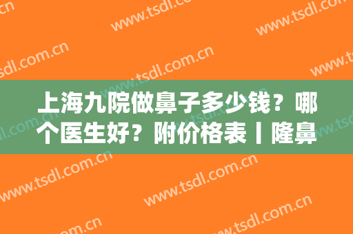 上海九院做鼻子多少钱？哪个医生好？附价格表丨隆鼻案例(上海九院哪个医生做隆鼻比较好)