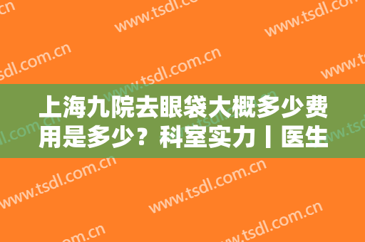 上海九院去眼袋大概多少费用是多少？科室实力丨医生简介丨去眼袋案例