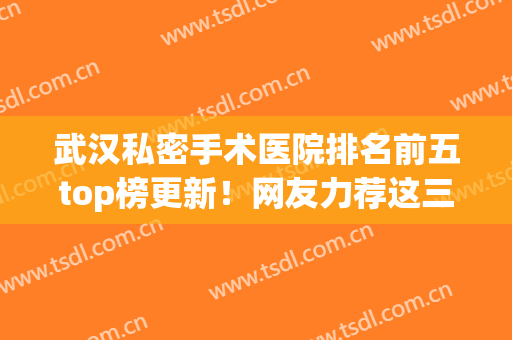 武汉私密手术医院排名前五top榜更新！网友力荐这三家！(武汉高端私立医院)