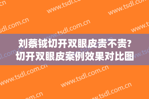刘蔡钺切开双眼皮贵不贵?切开双眼皮案例效果对比图_上海长征医院(蔡薇医生双眼皮手术怎么样)