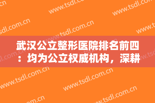 武汉公立整形医院排名前四：均为公立权威机构，深耕医美领域多年，点击速览！