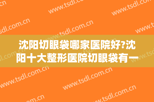 沈阳切眼袋哪家医院好?沈阳十大整形医院切眼袋有一手!(沈阳哪家整形医院做眼袋好)