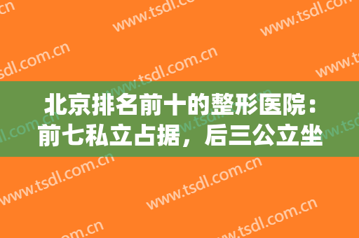 北京排名前十的整形医院：前七私立占据，后三公立坐镇，和睦对比！(北京排前五的整形医院)