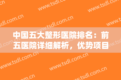 中国五大整形医院排名：前五医院详细解析，优势项目一看即知！(中国前3强整形医院)