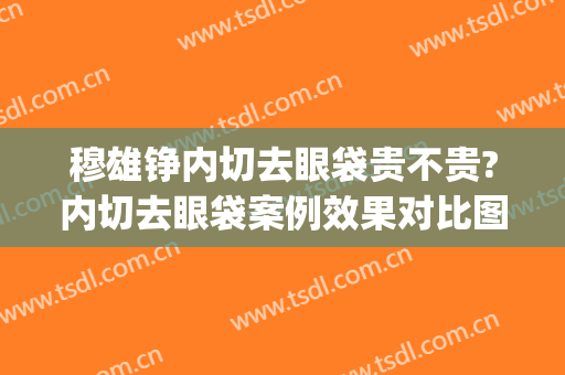 穆雄铮内切去眼袋贵不贵?内切去眼袋案例效果对比图_复旦大学附属华山医院