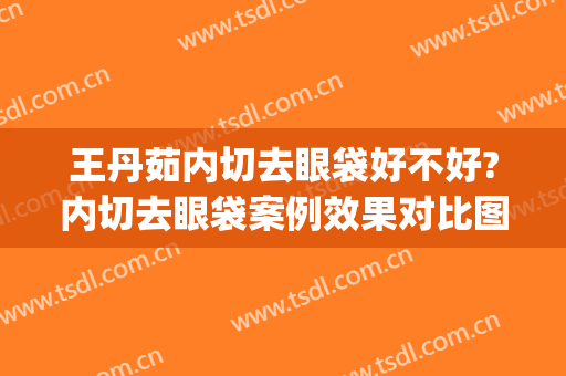 王丹茹内切去眼袋好不好?内切去眼袋案例效果对比图_上海交通大学医学院附属第九人民医院